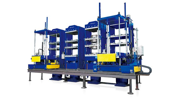 Máquina de Vulcanización de Llantas Sólidas (Tipo Placa Lateral)