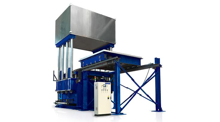 Heavy-Duty Mult Ram Compression Molding Machine
