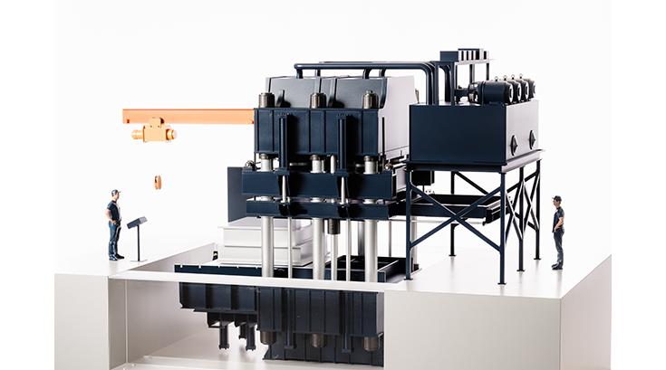 Multi-cylinder Compression Molding Machine