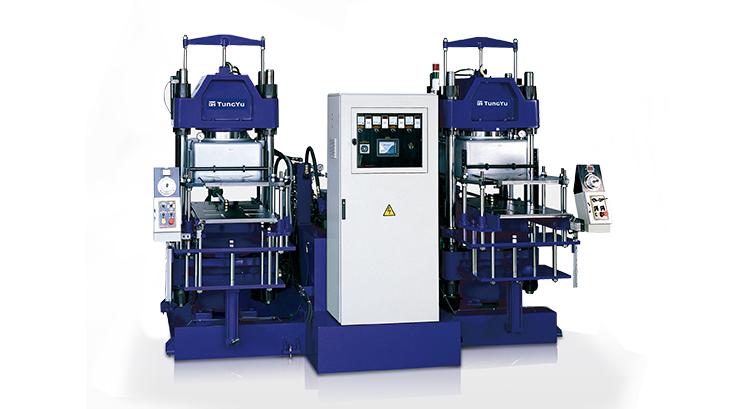 Máquina de Moldeado de Compresión con Succión con Molde de 2 Capas (2RT)
