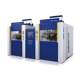 CECertifiedDoubleStationCompressionMoldingMachine